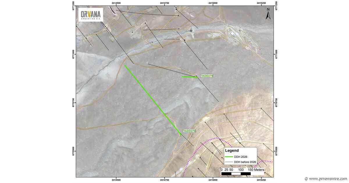 ORVANA PROVIDES TAGUAS DRILLING UPDATE: FULL ASSAY RESULTS FROM 2026 DRILLING CAMPAIGN; PROVIDES EL VALLE-BOINÁS BROWNFIELD DRILLING UPDATE