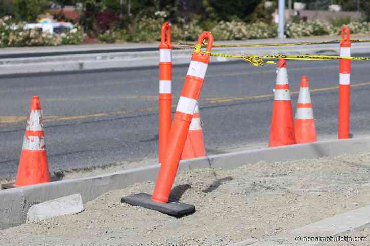 Machleary-Campbell intersection in Nanaimo closed into next week