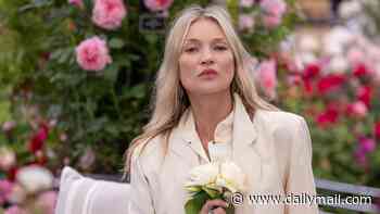 Kate Moss 'embarks on new floristry career' after falling in love with gardening in her Cotswolds home