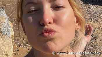 Kate Hudson, 47, wows in tiny string bikini by the pool during Greece vacation with Goldie Hawn and famous family