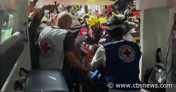 Rescue workers save security guard from Venezuela rubble