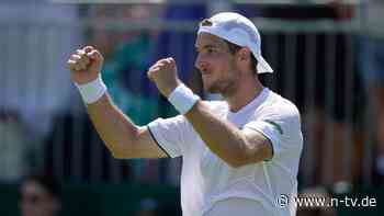 Gewaltiger als Becker: Struff ballert sich zu deutschem Tennis-Rekord