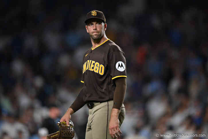 Padres Place Jason Adam On Injured List With Shoulder Strain