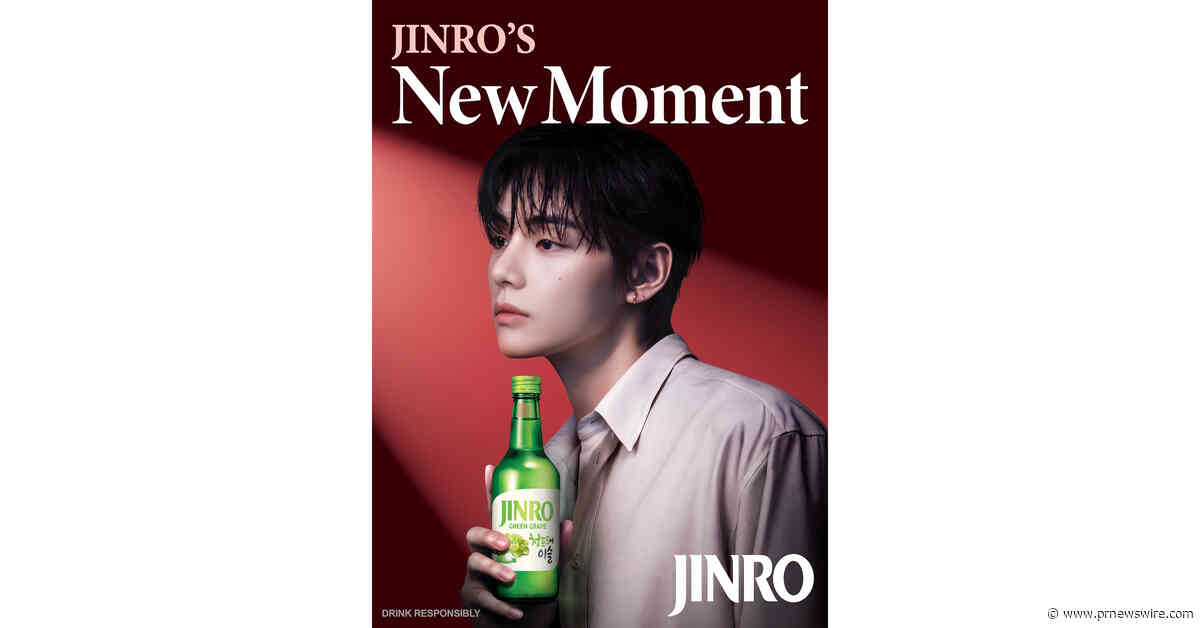 JINRO, światowa marka nr 1 produkująca soju, nawiązuje współpracę z V z BTS