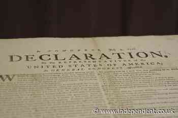 Rare copy of Declaration of Independence found in UK archives ahead of America’s 250th anniversary