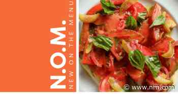 New on the Menu: Morels and Creole tomatoes