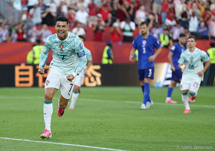 🎥 Finally! Cristiano Ronaldo scores his 1st cup knockout goal