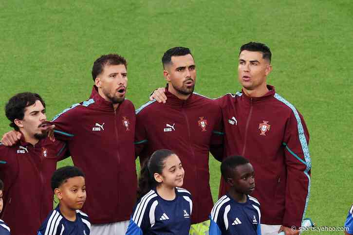Diogo Jota given touching World Cup tribute during Portugal national anthem