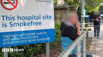 Hospital smokers say there is nowhere to go