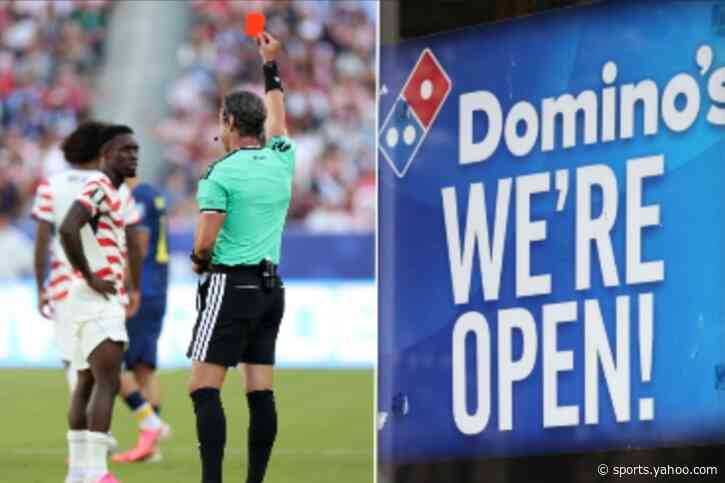 Upset about the US red card in the World Cup? Domino’s is here to help you cope