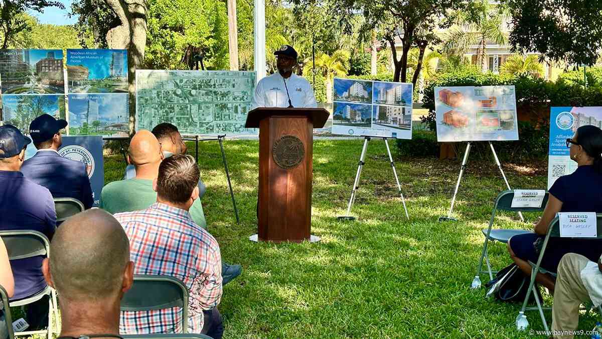 St. Petersburg tabs local firm for Tropicana Field site redevelopment