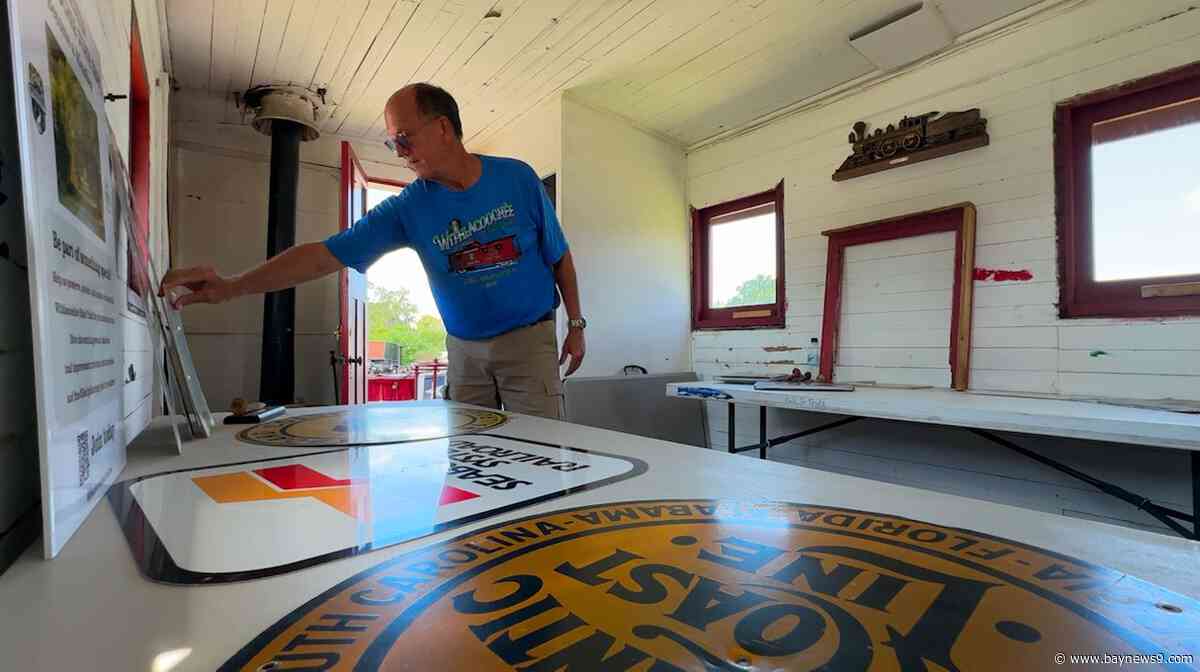 Historic 100-year-old Magor Cupola Caboose restored in time for Inverness 250th Patriotic Evening celebration