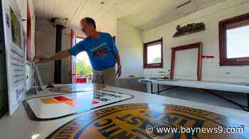 Historic 100-year-old Magor Cupola Caboose restored in time for Inverness 250th Patriotic Evening celebration