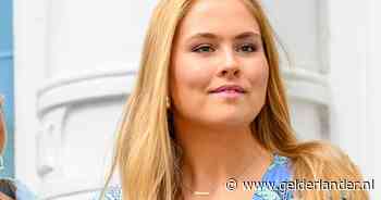 Er stond een opvallende naam op Amalia’s gouden ketting
