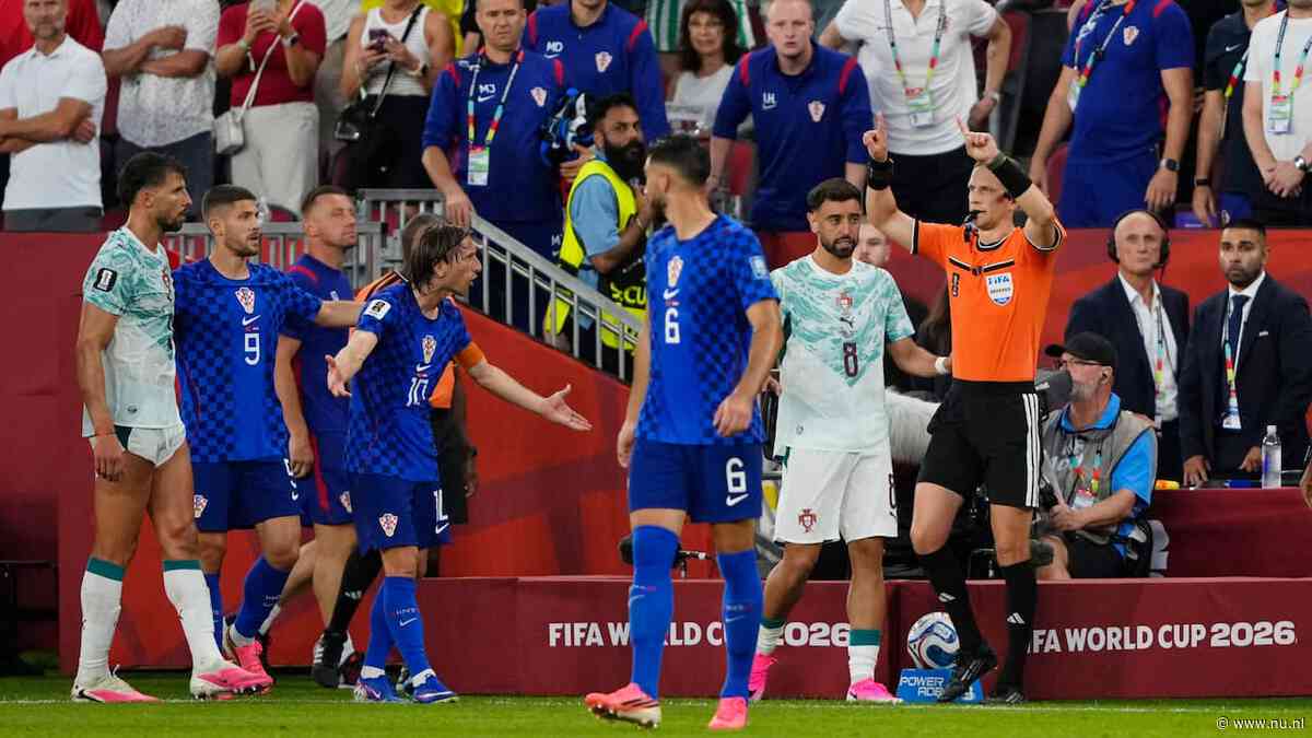 Kroatië hekelt arbitrage na uitschakeling op WK: 'We vliegen er onterecht uit'
