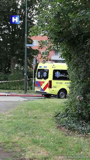 Grote explosie en brand in Huizen