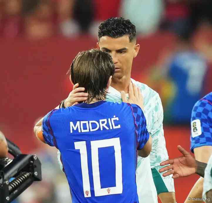 World Cup: Ronaldo reveals what he told Modric after Portugal eliminate Croatia
