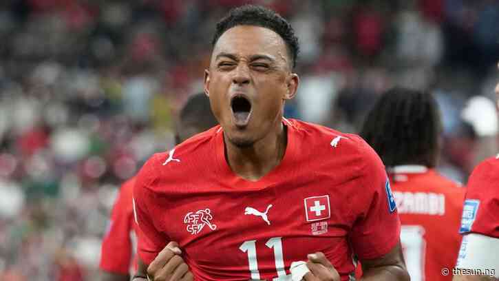 Switzerland beat Algeria 2-0 to reach last 16 with first knockout win in 88 years