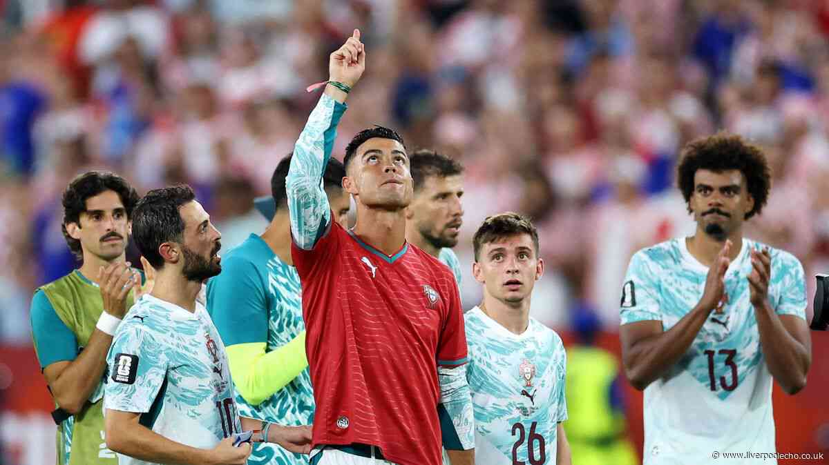 Cristiano Ronaldo pays tribute to Diogo Jota after Portugal's World Cup win