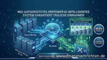 XRPPower Cloud Mining jetzt mit KI. Wie XRP-Besitzer trotz Kurssturz täglich bis zu 5.777 € verdienen können