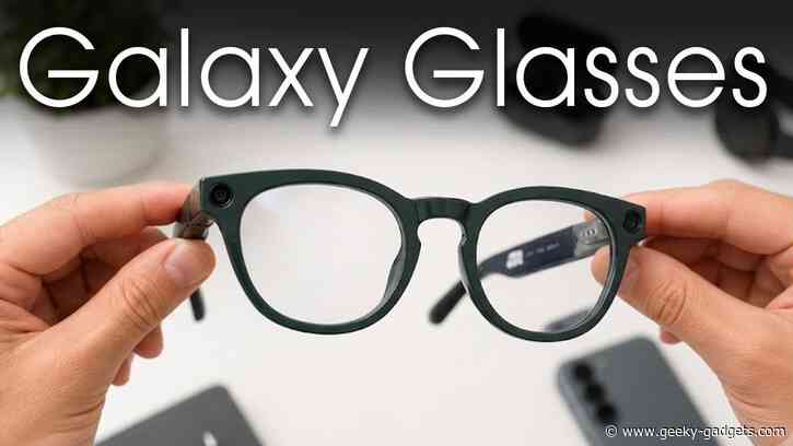 Leaked Galaxy Glasses Features: One UI XR, Dual LEDs and Touch Controls Explored