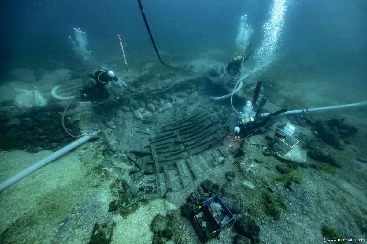 « Le bateau est exceptionnel » : les fouilles de l’épave antique au large de Cannes dévoilent leurs nouveaux trésors
