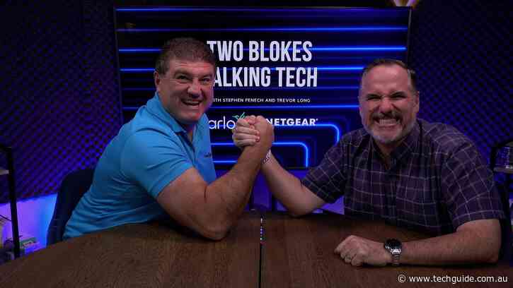 Enjoy peak podcasting by tuning in to Episode 739 of Two Blokes Talking Tech