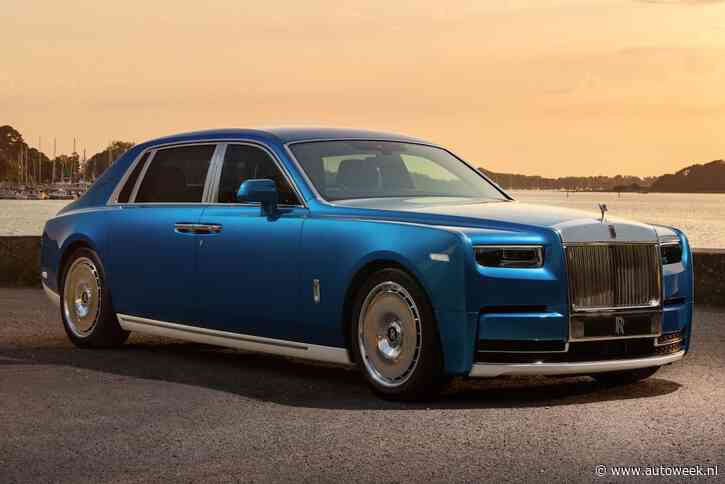Deze speciale Rolls-Royce Phantom haalt zijn inspiratie bij de zeilsport en Lucids