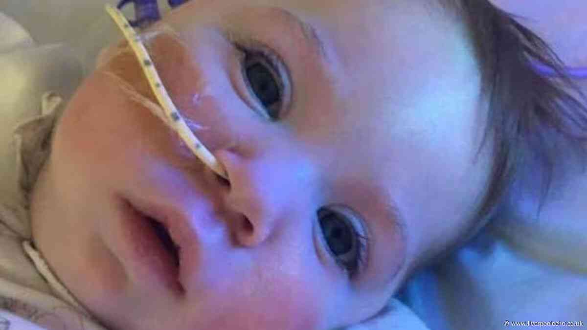 Ormskirk girl who was born with severe brain injury dies