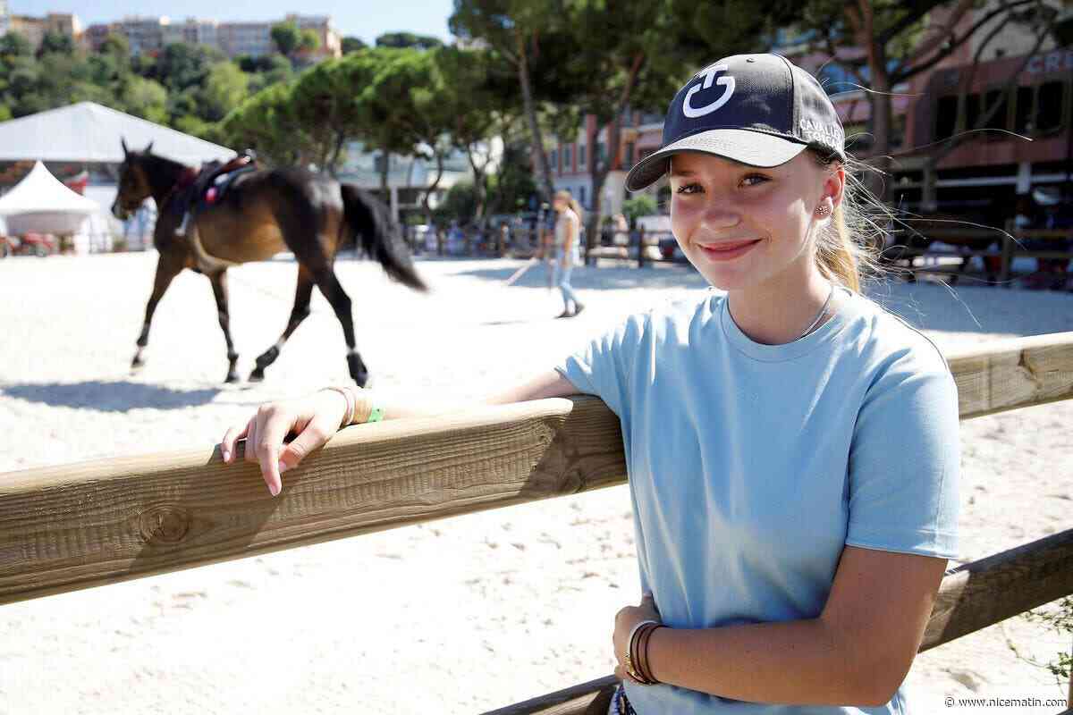 Jumping International Monte-Carlo : à la rencontre de Sophia Aurélia George, cavalière monégasque de 13 ans qui s’autorise déjà à rêver en (très) grand
