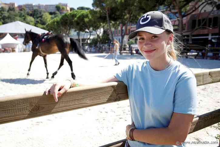 Jumping International Monte-Carlo : à la rencontre de Sophia Aurélia George, cavalière monégasque de 13 ans qui s’autorise déjà à rêver en (très) grand