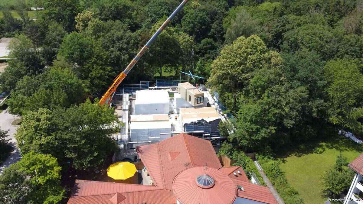 Kindergarten in einer Woche aufgebaut: 16 Holzmodule aus Tirol