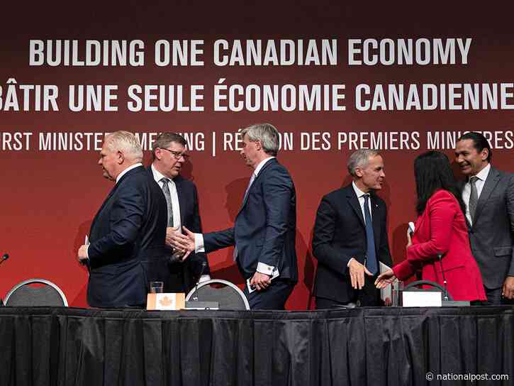 Mark Carney vowed free trade within Canada by this month. It's still not happening
