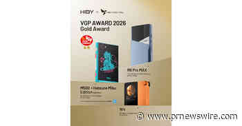 Los productos HiBy reciben múltiples galardones en VGP 2026 SUMMER