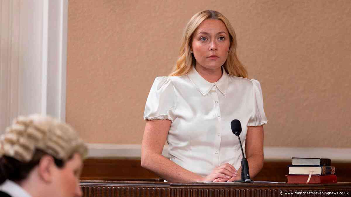 Coronation Street fans spot 'missing' detail in Megan Walsh trial as verdict comes in