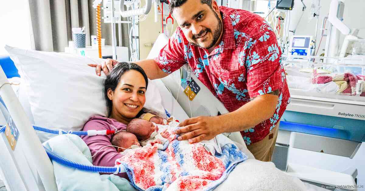 Mayra (39) hoopte op één baby, maar kreeg er drie en belandde zelf op de ic: ‘Misschien worden zij ook arts’