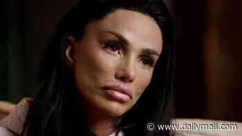 Katie Price reignites feud with Victoria Beckham as she recalls breaking down in tears after being 'banned' from visiting boyfriend Dane Bowers