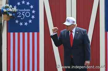 July 4 live: Trump’s America 250 celebrations in chaos with empty state fair, collapsing stage and Reflecting Pool feud