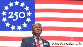250 Jahre USA: Trump feiert auf MAGA-Art – das Jubiläum in Bildern
