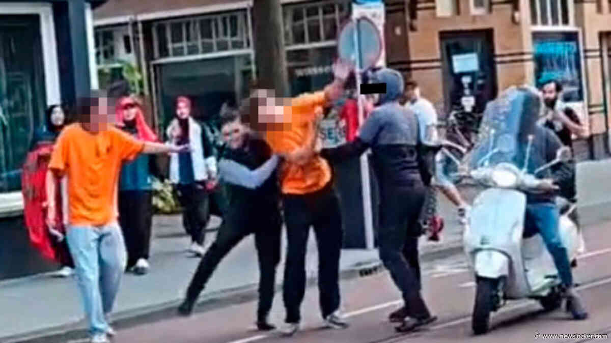 Heftige geweldsincidenten na afloop WK-wedstrijd Nederland-Marokko: voetbalfan belaagd met kettingslot