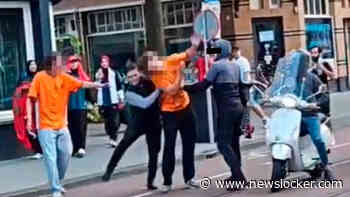 Heftige geweldsincidenten na afloop WK-wedstrijd Nederland-Marokko: voetbalfan belaagd met kettingslot