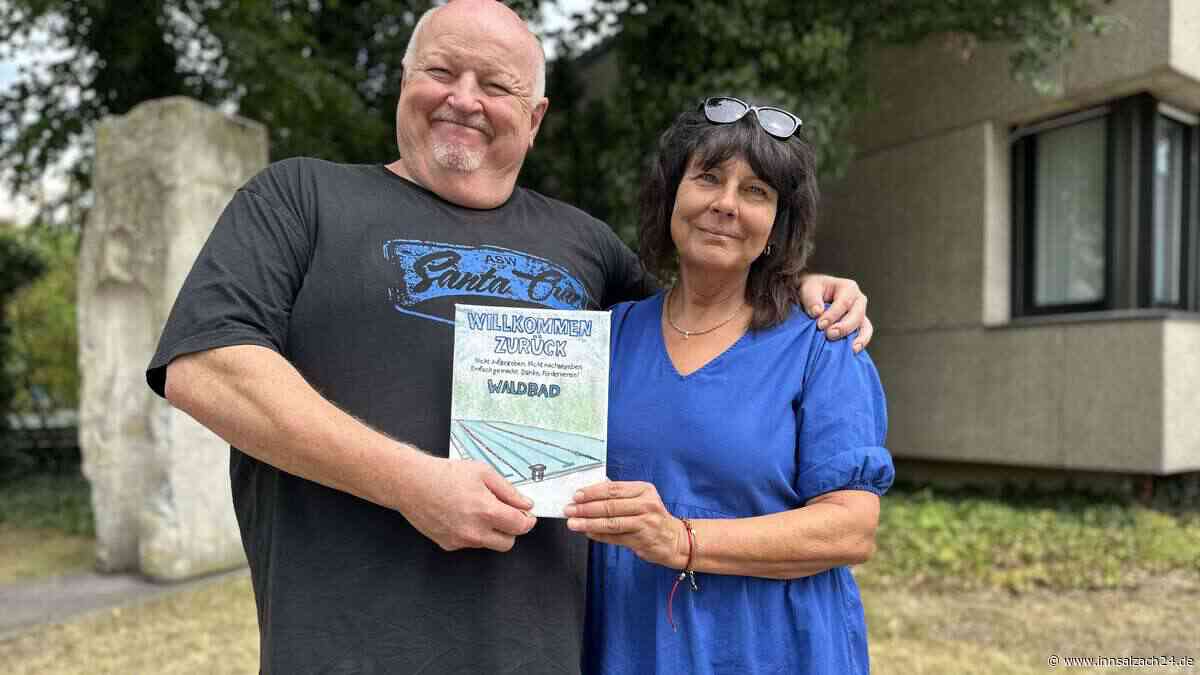 „Es braucht den Glauben daran“: Wie ein Förderverein Waldkraiburgs Waldbad am Leben hält