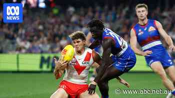 Live: Swans, Bulldogs clash in Sydney, Thilthorpe out of Crows-Eagles meeting