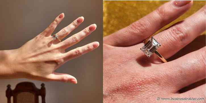 I tried Quince's diamond engagement rings that start at $900, and they're actually pretty impressive