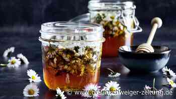 Veganer und bienenfreundlicher Gänseblümchen-Honig