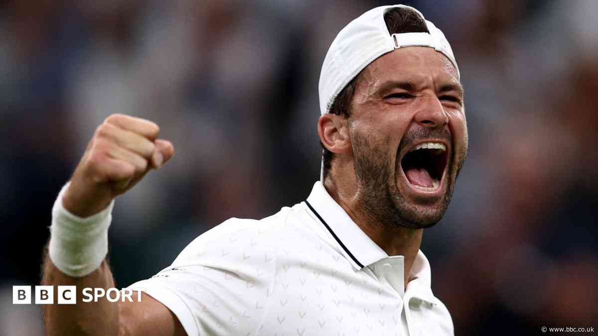 Dimitrov beats Mensik to extend emotional Wimbledon return
