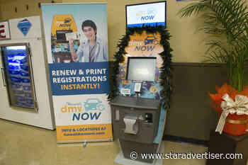 Kokua Line: Can DMV Now kiosk handle late registration with traffic ticket?