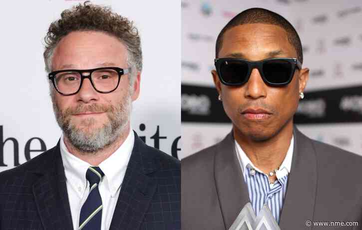 Pharrell Williams doesn’t want you to think that he’s capable of “frustration”, Seth Rogen reveals