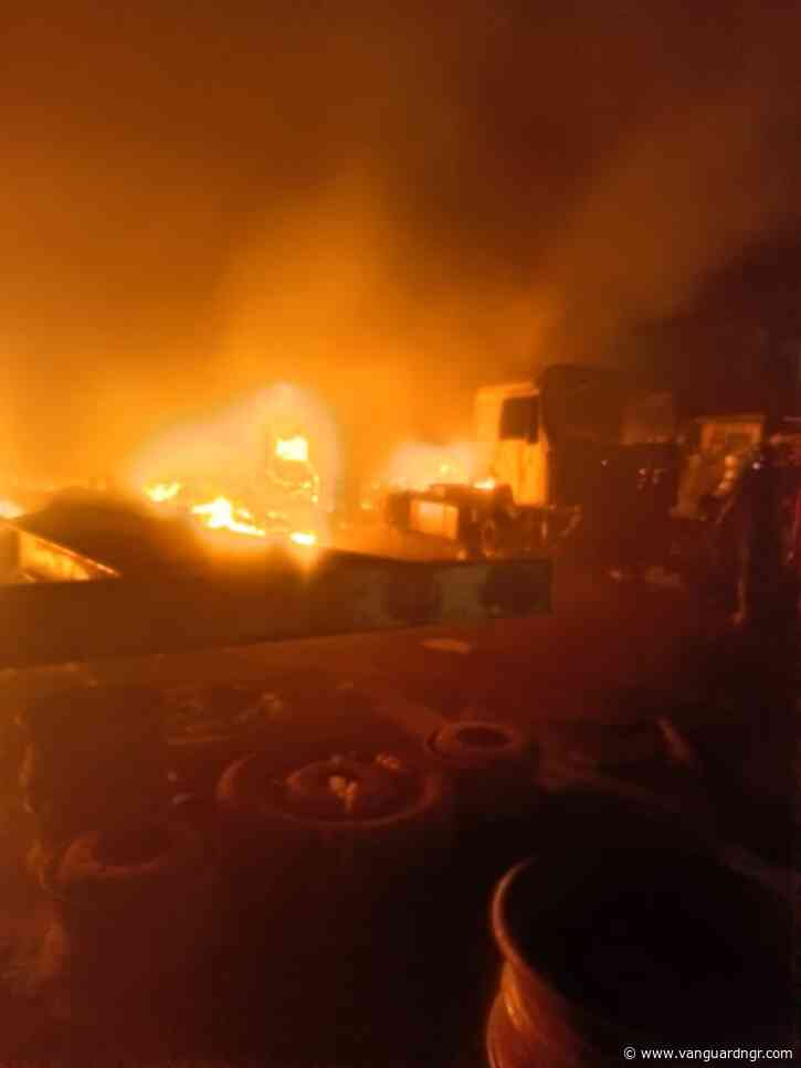 Traders count losses as fire guts traditional herbs market in Ibadan