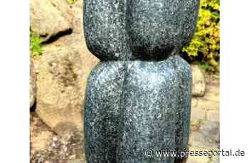 POL-NB: Granitskulptur aus Außengalerie in Wreechen entwendet